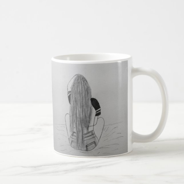 Taza De Café Café Chick Básico Mug (Derecha)