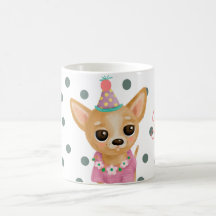Café Chihuahua lindo/chocolate caliente Mug