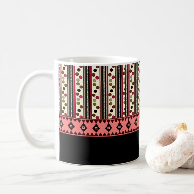 Taza De Café café chocolate caliente té café mugre (Con donut)