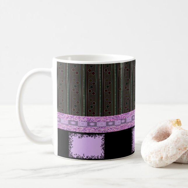 Taza De Café café chocolate caliente té café mugre (Con donut)