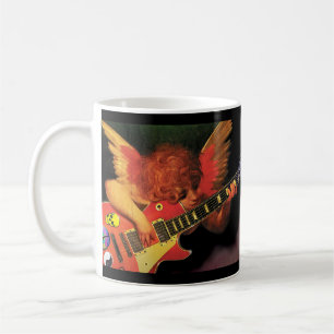 Taza De Café Café clásico de Cherub eléctrico.