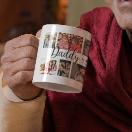 Taza De Café Café Collage Fotográfico Custom Daddy 12