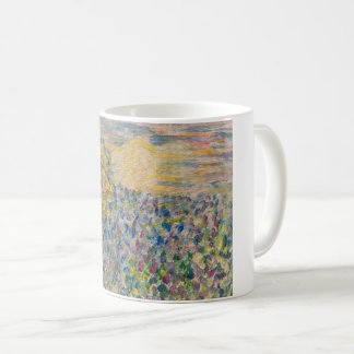 Taza De Café Café colorido con árboles