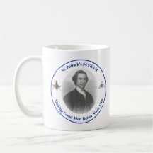 Café con el logo de St. Patrick #4 en dos lados