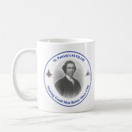 Taza De Café Café con el logo de St. Patrick #4 en dos lados