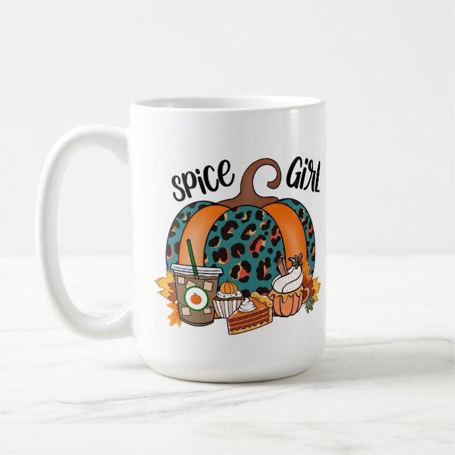 Taza De Café Café con especias de calabaza (Izquierda)