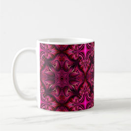Taza De Café Café con estampado morado en escarlata