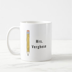 Taza De Café Café con lápiz personalizado