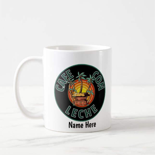 Taza De Café Cafe Con Leche (Izquierda)