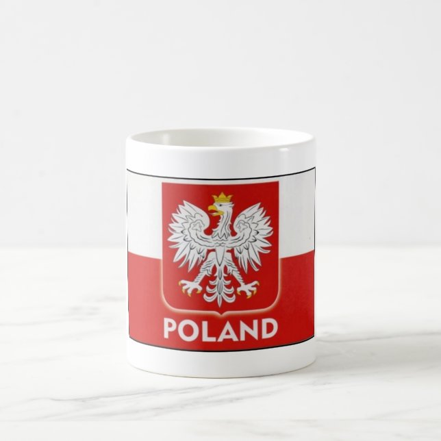Taza De Café Café con logo polaco (Centro)