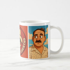 Taza De Café Café con Luis Muñoz Marín. Caricatura