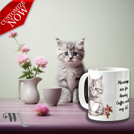 Taza De Café Café con mi gato