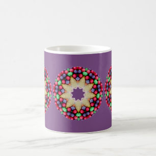 Taza De Café Café con patrón de caramelos más fácil
