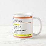 Taza De Café Café con receta personalizada<br><div class="desc">¡personalizar esta taza con tu nombre!</div>