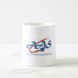 Taza De Café Café con un pequeño logo de AAS