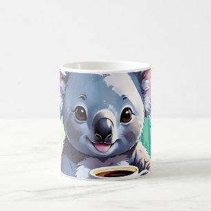 Taza De Café Café Cozy Jungle Koala