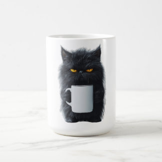 Taza De Café Café Cute Cat Coffee Mug - Diseño cerámico Reñido