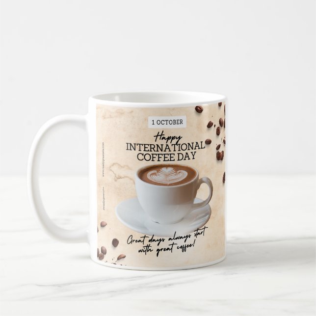 Taza De Café Café Day Mug (Izquierda)
