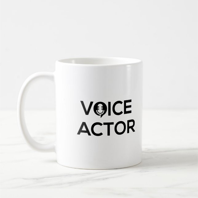 Taza De Café Café de actor de voz (Izquierda)