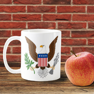 Taza De Café Café de águila patriótica