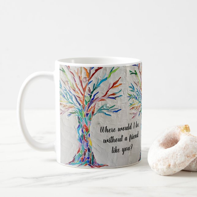 Taza De Café Café de amistad Mug (Con donut)
