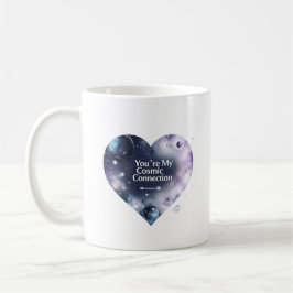 Taza De Café Café de amor cósmico - regalo único de San Valentí