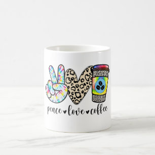 Taza De Café Café de amor de paz