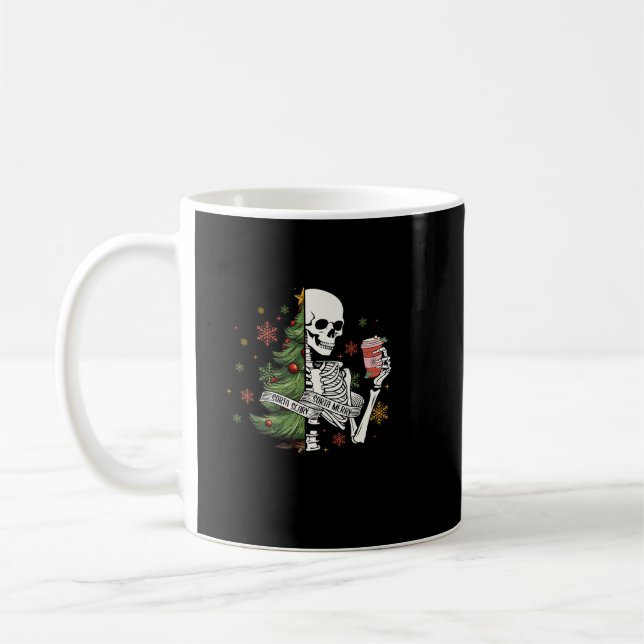 Taza De Café café de árbol de navidad (Izquierda)