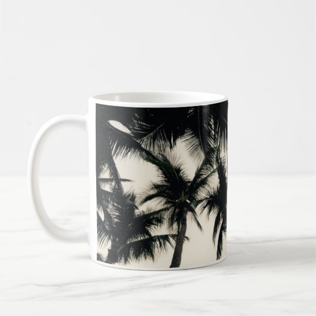 Taza De Café Café de árbol de palmas de Florida (Izquierda)