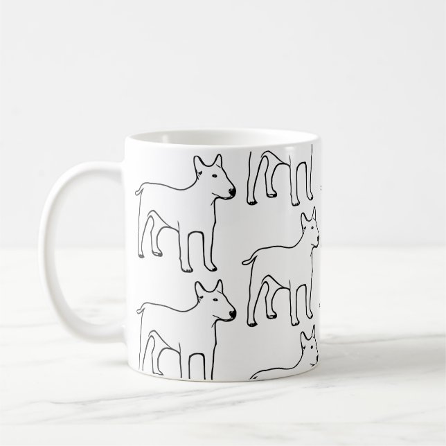 Taza De Café Café de arte del toro (Izquierda)