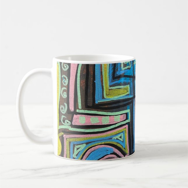 Taza De Café Café de arte moderno (Izquierda)