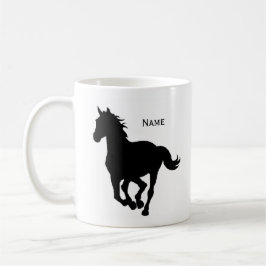 Taza De Café Café de caballo personalizable
