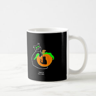Taza De Café Café de calabaza de gato negro