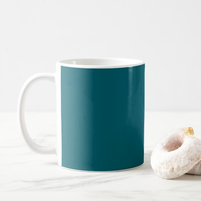 Taza De Café Café de color sólido simple (Con donut)