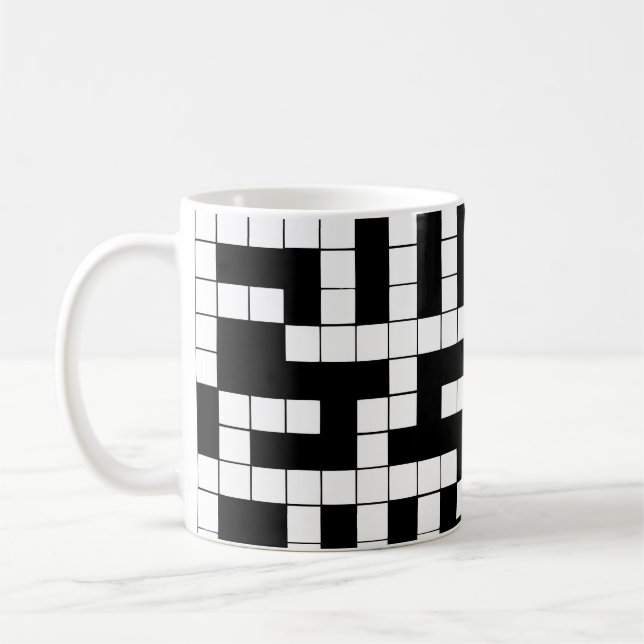 Taza De Café Café de cruz blanco y negro (Izquierda)