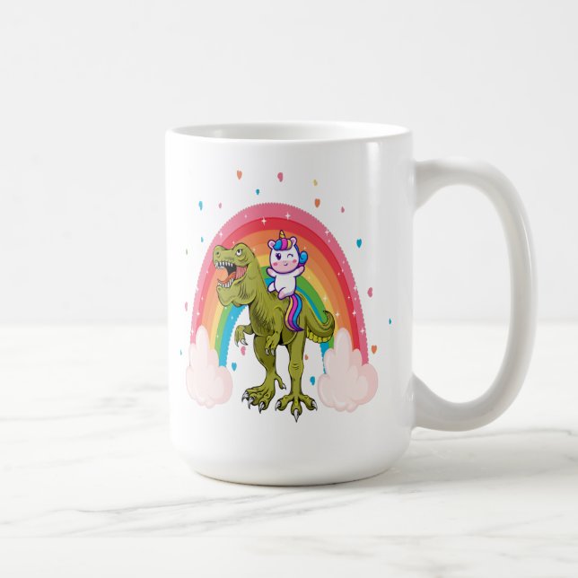Taza De Café Café de dinosaurio monagueño (Derecha)