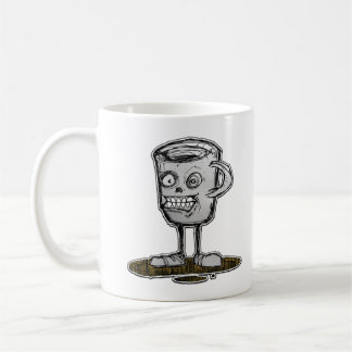 Taza De Café Café de doble cráneo de cara