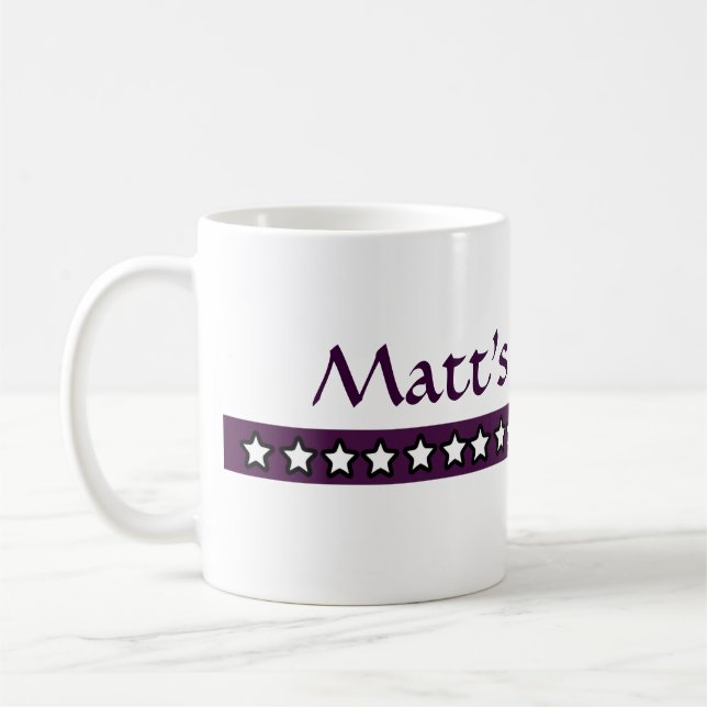 Taza De Café Café de encargo de Matt (Izquierda)