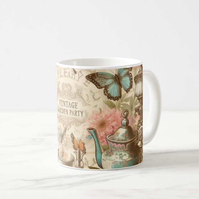 Taza De Café Café de época Mug (Anverso derecho)