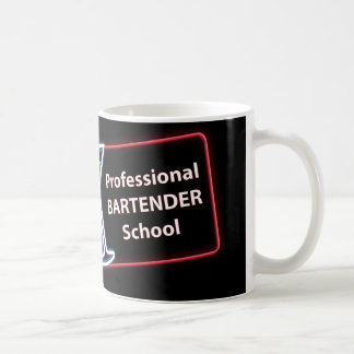 Taza De Café Café de escuela profesional de Bartender Mug
