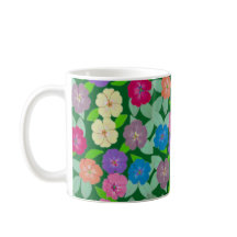 Café de flores de geranio Mug