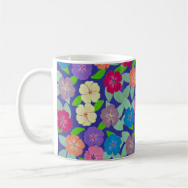 Taza De Café Café de flores de geranio Mug