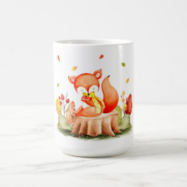 Taza De Café Café de Fox de otoño