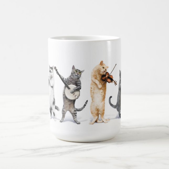 Taza De Café Café de gato de orquesta (Centro)