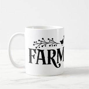 Taza De Café Café de granja Mug