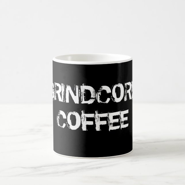 Taza De Café Café de Grindcore (Centro)