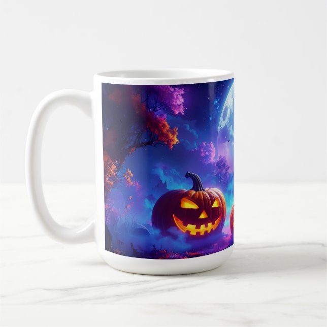 Taza De Café Café de Halloween, cacao o tazón de té (Izquierda)