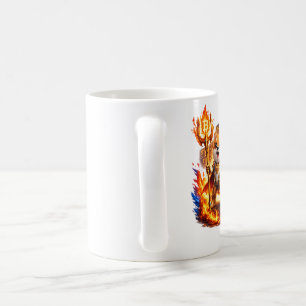 Taza De Café Café de Impacto Global Superhéroe Perro Baby Doge 