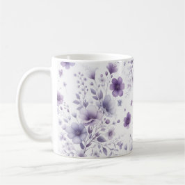 Taza De Café Café de impresión floral Mug/Mug de diseño floral