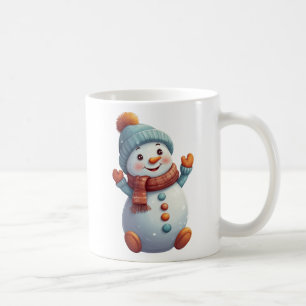 Taza De Café Café de invierno Verde azulado y dulce hombre de n